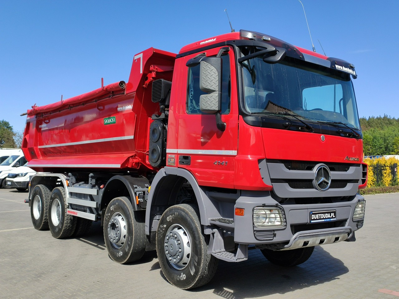 Mercedes Actros 4141 8x6 Wywrot SKIBICKI Automat EPS ze Sprzegłem !!! - Xe ben: hình 2 Mercedes Actros 4141 8x6 Wywrot SKIBICKI Automat EPS ze Sprzegłem !!! - Xe ben: hình 2