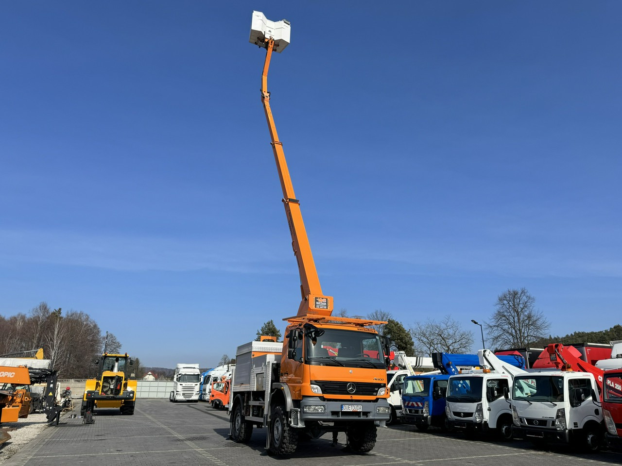 Mercedes Atego 1324 4x4 Zwyżka RUTHMANN STEIGER T220S12 Podnośnik Koszowy - Nền bục trên không gắn trên xe tải: hình 4 Mercedes Atego 1324 4x4 Zwyżka RUTHMANN STEIGER T220S12 Podnośnik Koszowy - Nền bục trên không gắn trên xe tải: hình 4