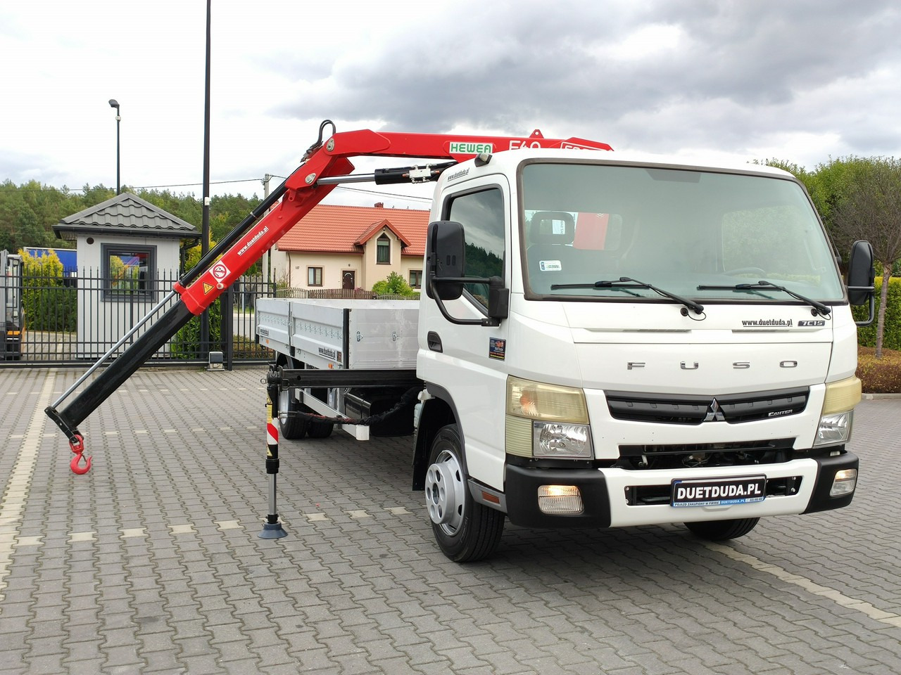 Mitsubishi Canter Fuso 7C15 3.0/150KM HDS FASSI F40 UNIKAT Super Stan !!! - Xe tải thùng lửng/ Phẳng, Xe cẩu tự hành: hình 3 Mitsubishi Canter Fuso 7C15 3.0/150KM HDS FASSI F40 UNIKAT Super Stan !!! - Xe tải thùng lửng/ Phẳng, Xe cẩu tự hành: hình 3