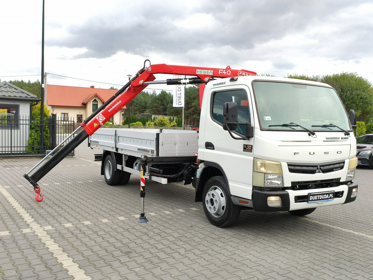 Mitsubishi Canter Fuso 7C15 3.0/150KM HDS FASSI F40 UNIKAT Super Stan !!! - Xe tải thùng lửng/ Phẳng, Xe cẩu tự hành: hình 1 Mitsubishi Canter Fuso 7C15 3.0/150KM HDS FASSI F40 UNIKAT Super Stan !!! - Xe tải thùng lửng/ Phẳng, Xe cẩu tự hành: hình 1