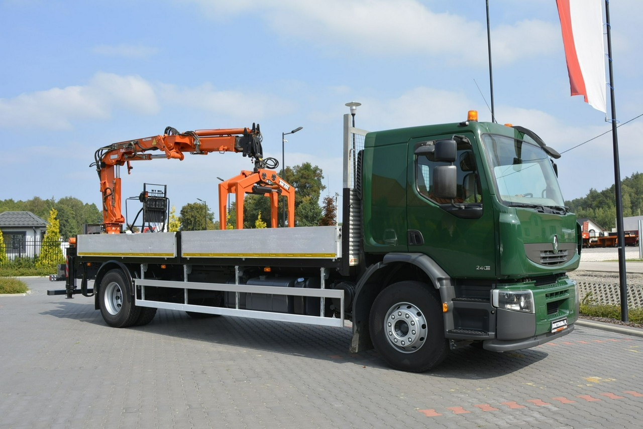 Renault Premium 180.240DXI długość Skrzyni-6.820cm + HDS TEREX TLC 92.2 - Xe tải thùng lửng/ Phẳng, Xe cẩu tự hành: hình 2 Renault Premium 180.240DXI długość Skrzyni-6.820cm + HDS TEREX TLC 92.2 - Xe tải thùng lửng/ Phẳng, Xe cẩu tự hành: hình 2