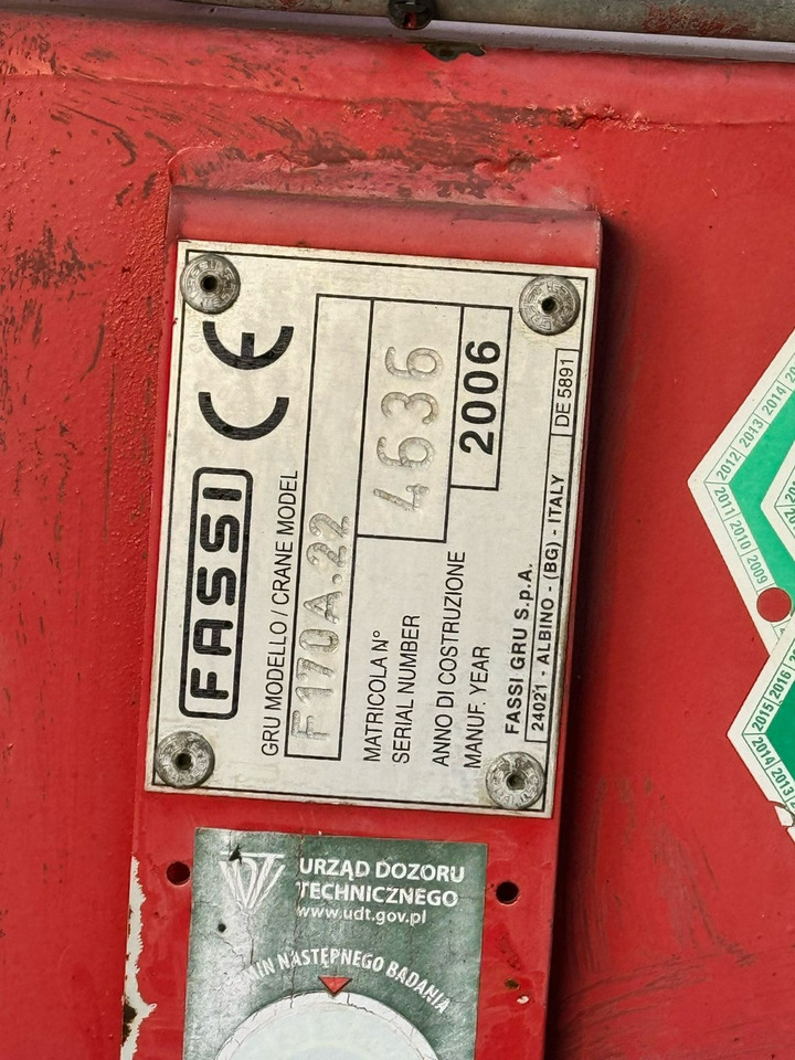 Scania 124L 420 6x2 Retarder HDS FASSI F170 Budowlanka - Xe tải thùng lửng/ Phẳng, Xe cẩu tự hành: hình 5 Scania 124L 420 6x2 Retarder HDS FASSI F170 Budowlanka - Xe tải thùng lửng/ Phẳng, Xe cẩu tự hành: hình 5