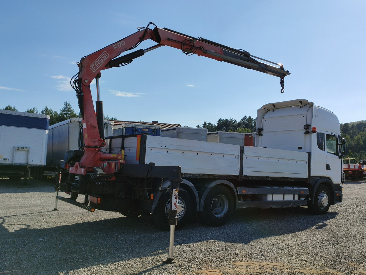 Scania 124L 420 6x2 Retarder HDS FASSI F170 Budowlanka - Xe tải thùng lửng/ Phẳng, Xe cẩu tự hành: hình 2 Scania 124L 420 6x2 Retarder HDS FASSI F170 Budowlanka - Xe tải thùng lửng/ Phẳng, Xe cẩu tự hành: hình 2