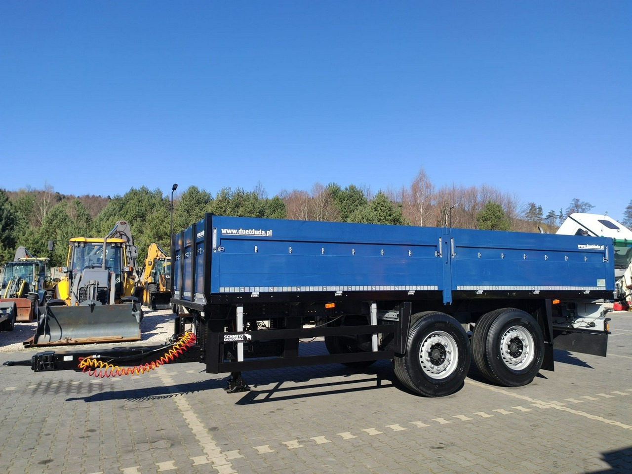 Schmitz Cargobull Ciężarowa 2-osiowa na poduszkach Tandem Stan Unikat !!! - Rơ moóc thùng lửng/ Phẳng: hình 3 Schmitz Cargobull Ciężarowa 2-osiowa na poduszkach Tandem Stan Unikat !!! - Rơ moóc thùng lửng/ Phẳng: hình 3