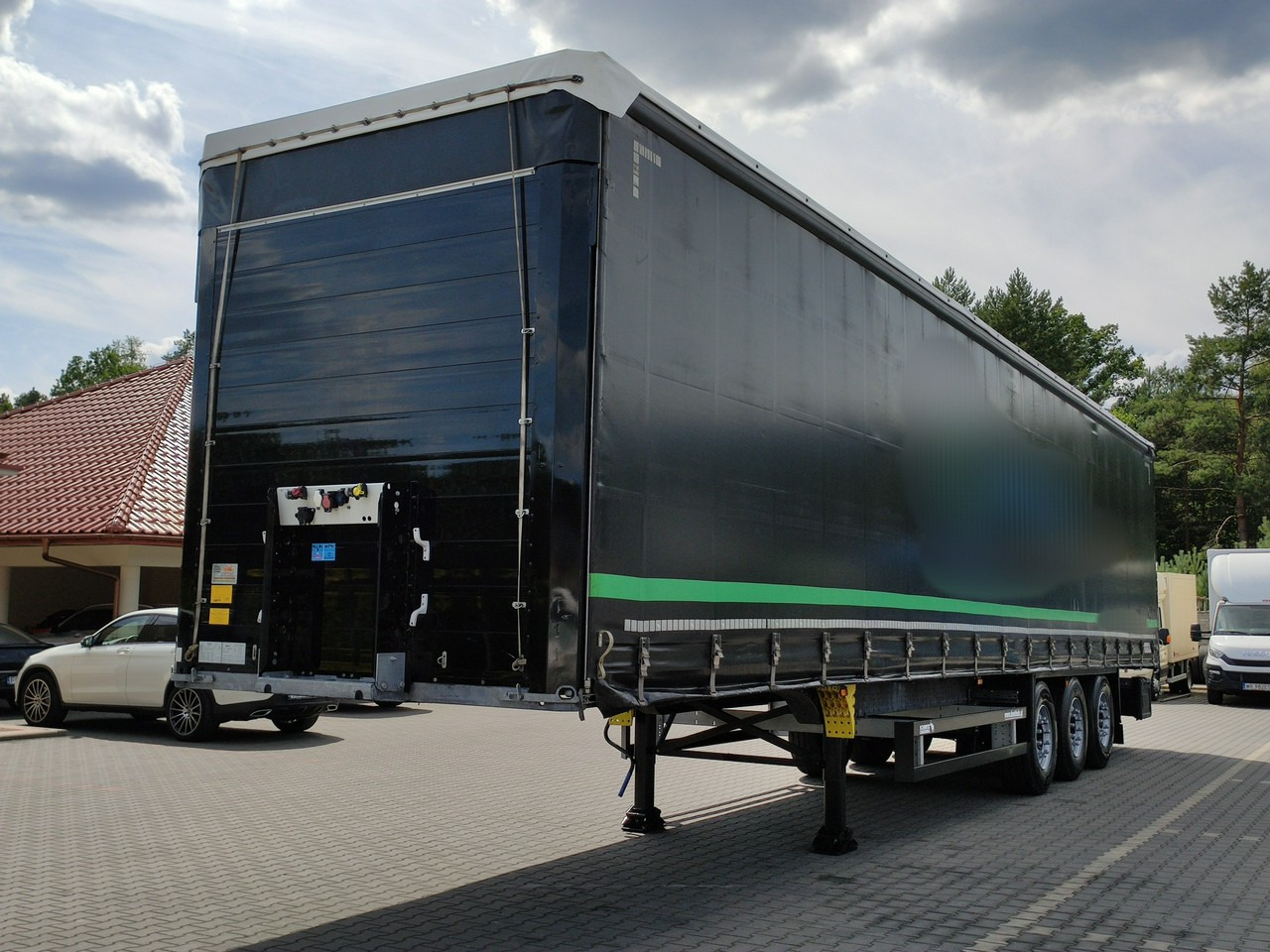 Schmitz Cargobull SCB Firana Standard Oś Podnoszona Super Stan UNIKAT !!! - Sơ mi rơ moóc mui bạt: hình 4 Schmitz Cargobull SCB Firana Standard Oś Podnoszona Super Stan UNIKAT !!! - Sơ mi rơ moóc mui bạt: hình 4