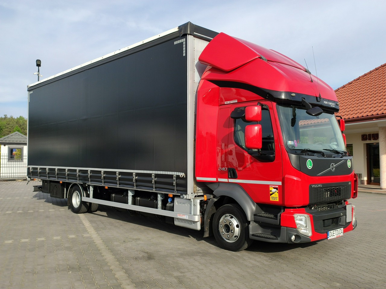 Volvo FL12.240 E6 Firana Tył Drzwi Dach Zsuwany Bogato Wyposażony !!! - Xe tải thùng mui bạt: hình 5 Volvo FL12.240 E6 Firana Tył Drzwi Dach Zsuwany Bogato Wyposażony !!! - Xe tải thùng mui bạt: hình 5