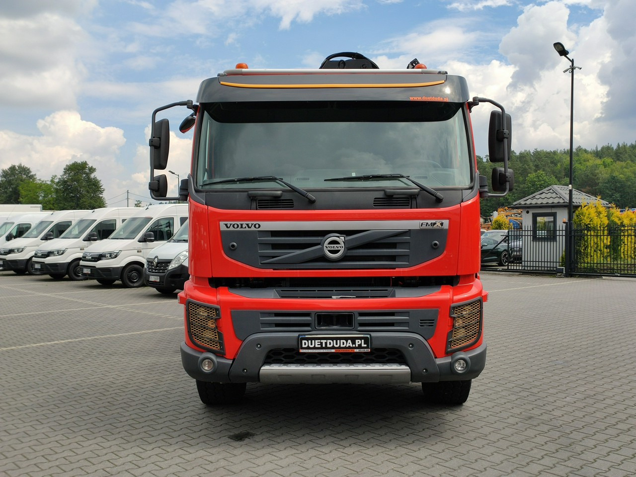 Xe ben, Xe cẩu tự hành Volvo FMX 410 6x4 13L HDS Radiowy Hydroburta: hình 12