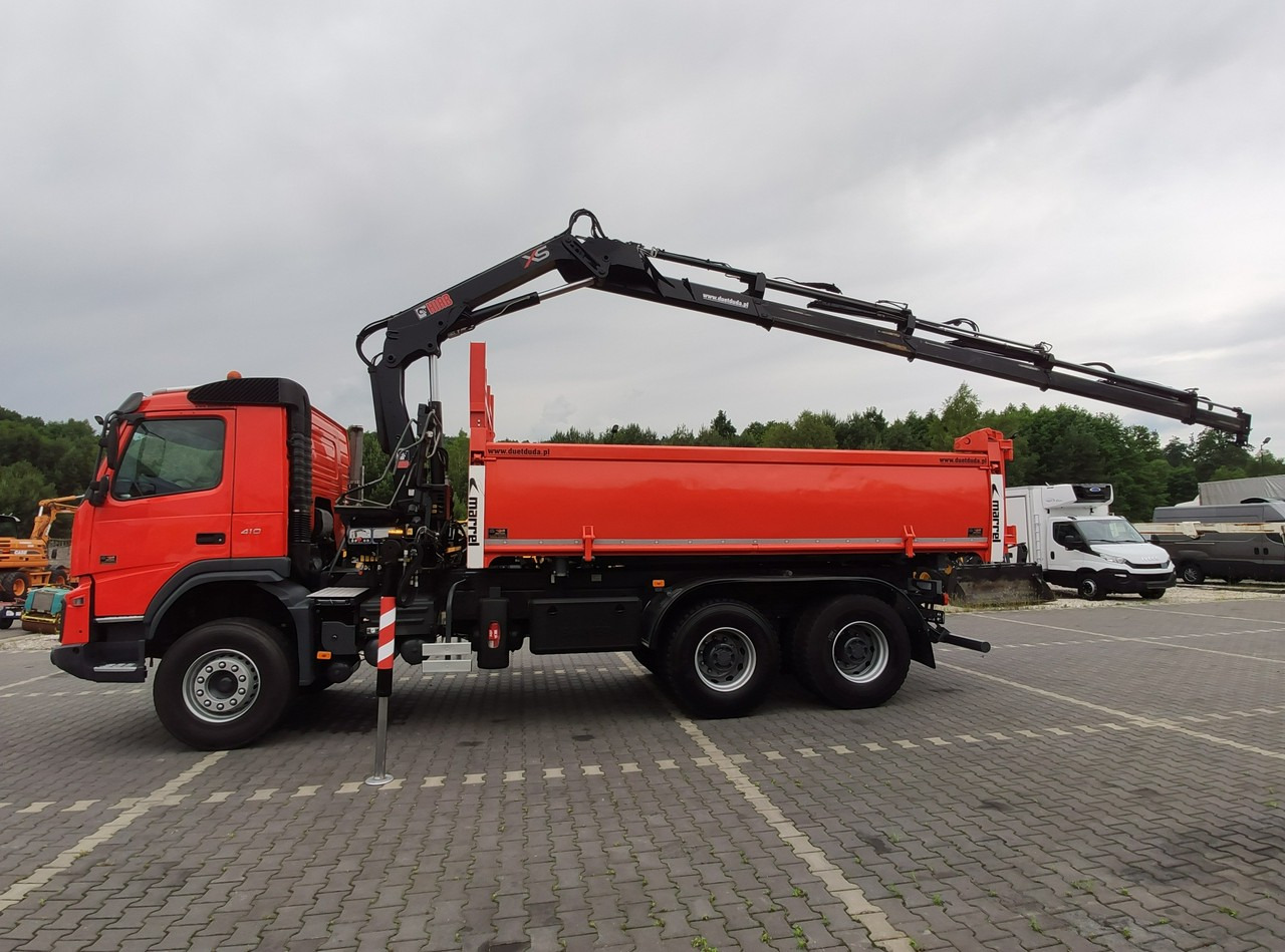 Xe ben, Xe cẩu tự hành Volvo FMX 410 6x4 13L HDS Radiowy Hydroburta: hình 41