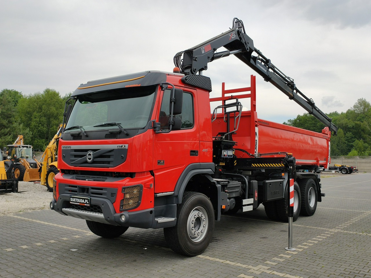 Volvo FMX 410 6x4 13L HDS Radiowy Hydroburta - Xe ben, Xe cẩu tự hành: hình 1 Volvo FMX 410 6x4 13L HDS Radiowy Hydroburta - Xe ben, Xe cẩu tự hành: hình 1