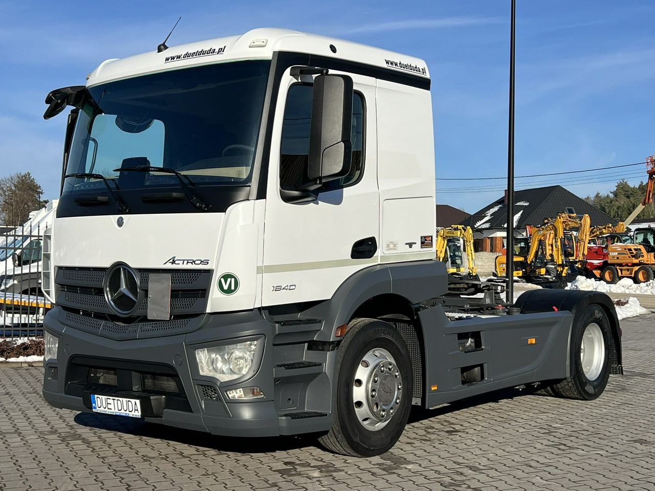 Mercedes ACTROS 1840 Euro 6 ADR HYDRAULIKA Niska Kabina Standard !!! - Xe đầu kéo: hình 2 Mercedes ACTROS 1840 Euro 6 ADR HYDRAULIKA Niska Kabina Standard !!! - Xe đầu kéo: hình 2