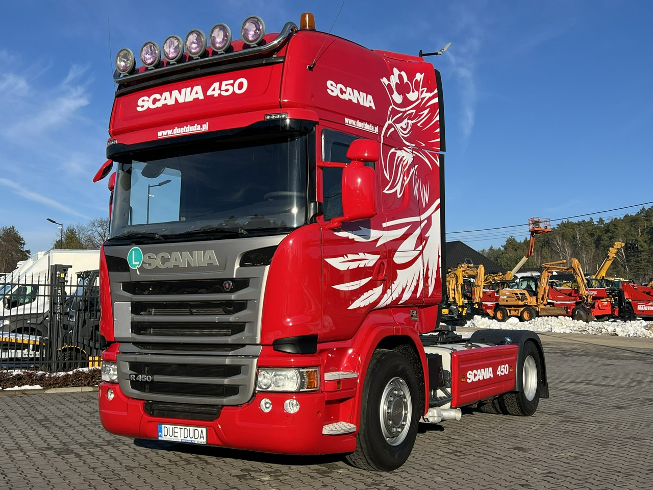 Scania R 450 Topline E6 4x2 Retarder Klima Postojowa !!! - Xe đầu kéo: hình 5 Scania R 450 Topline E6 4x2 Retarder Klima Postojowa !!! - Xe đầu kéo: hình 5