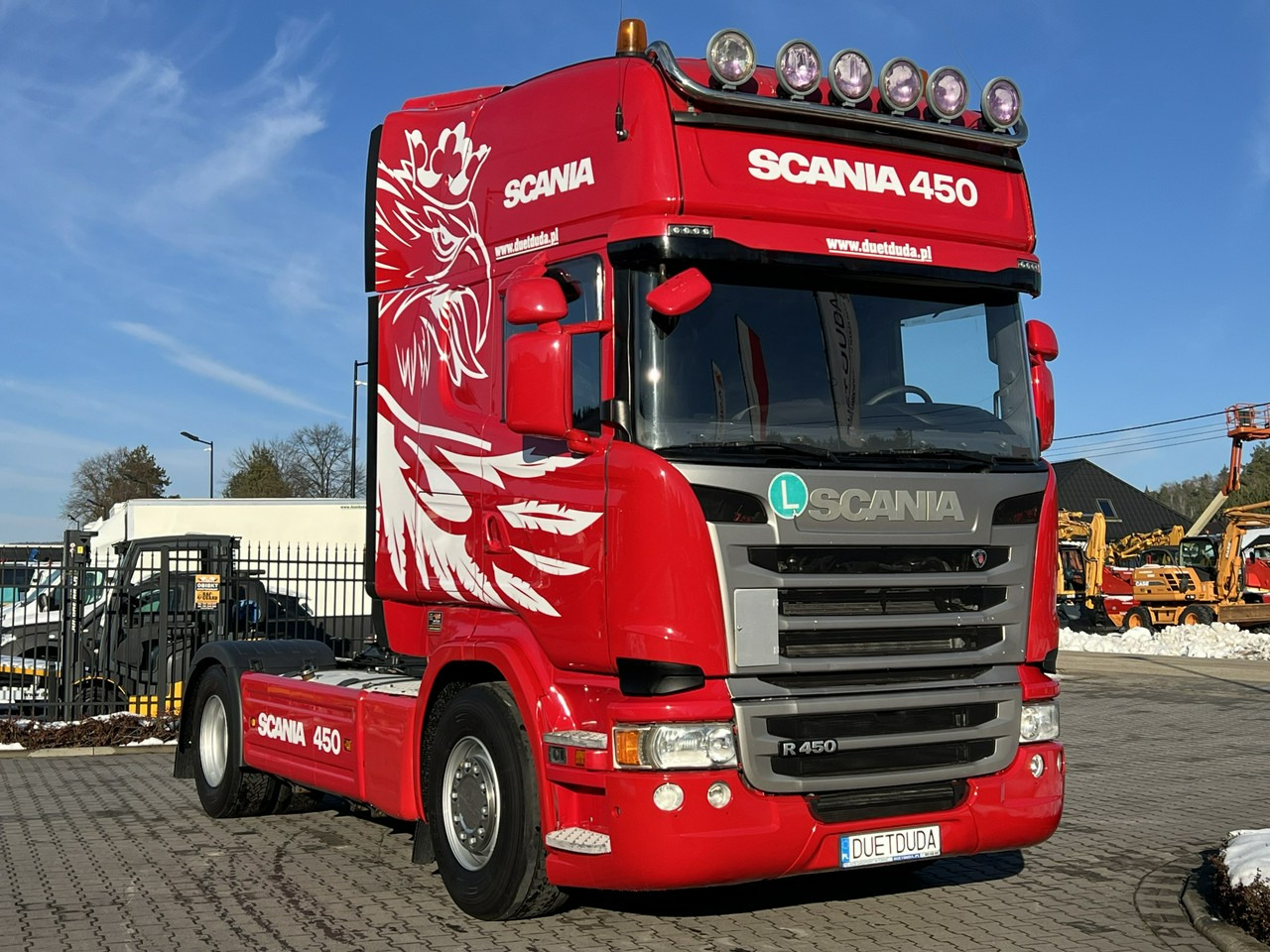 Scania R 450 Topline E6 4x2 Retarder Klima Postojowa !!! - Xe đầu kéo: hình 3 Scania R 450 Topline E6 4x2 Retarder Klima Postojowa !!! - Xe đầu kéo: hình 3