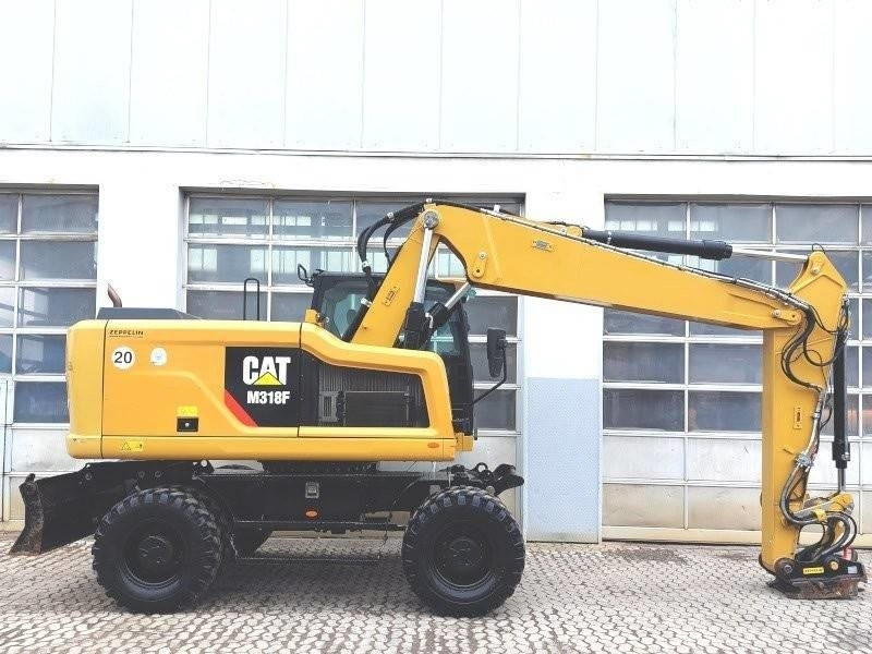 CAT M 318 F - Máy xúc bánh lốp: hình 5 CAT M 318 F - Máy xúc bánh lốp: hình 5
