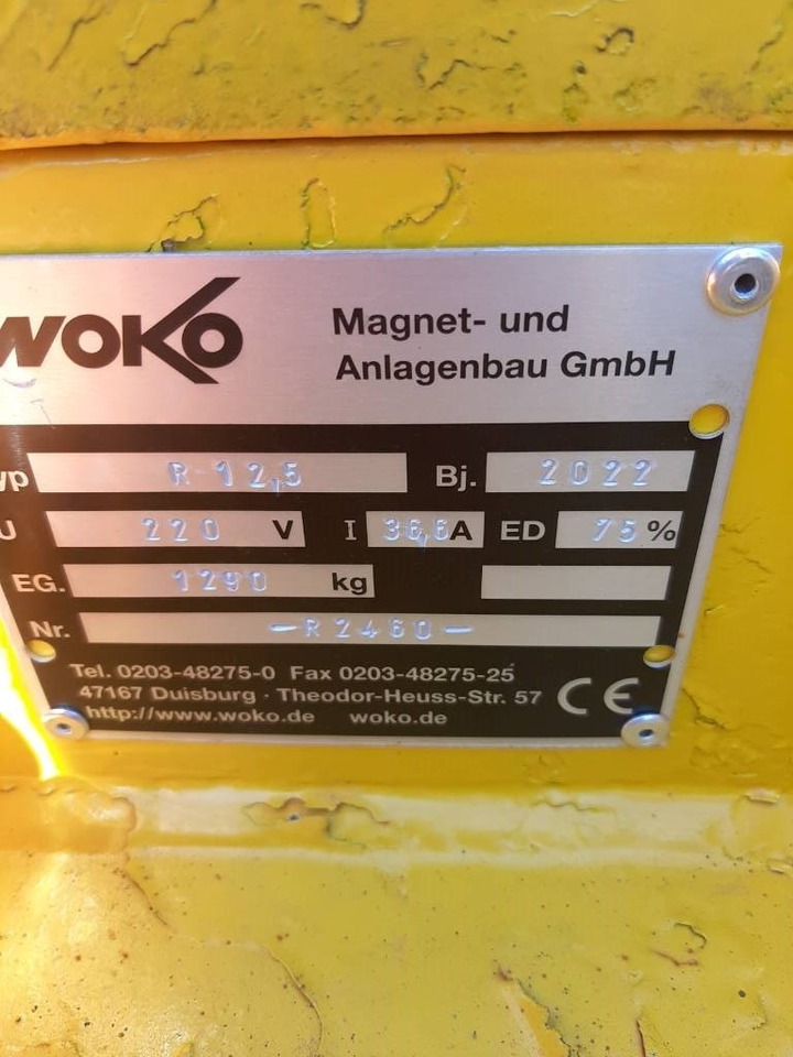 WOKO R12,5 - Đĩa rung: hình 2 WOKO R12,5 - Đĩa rung: hình 2