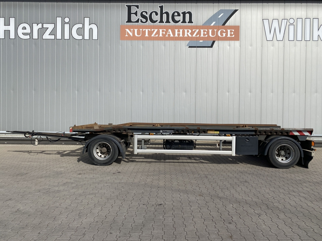 Hüffermann HAR 18.70 Außenrollenanhänger - Rơ moóc thùng chứa: hình 2 Hüffermann HAR 18.70 Außenrollenanhänger - Rơ moóc thùng chứa: hình 2