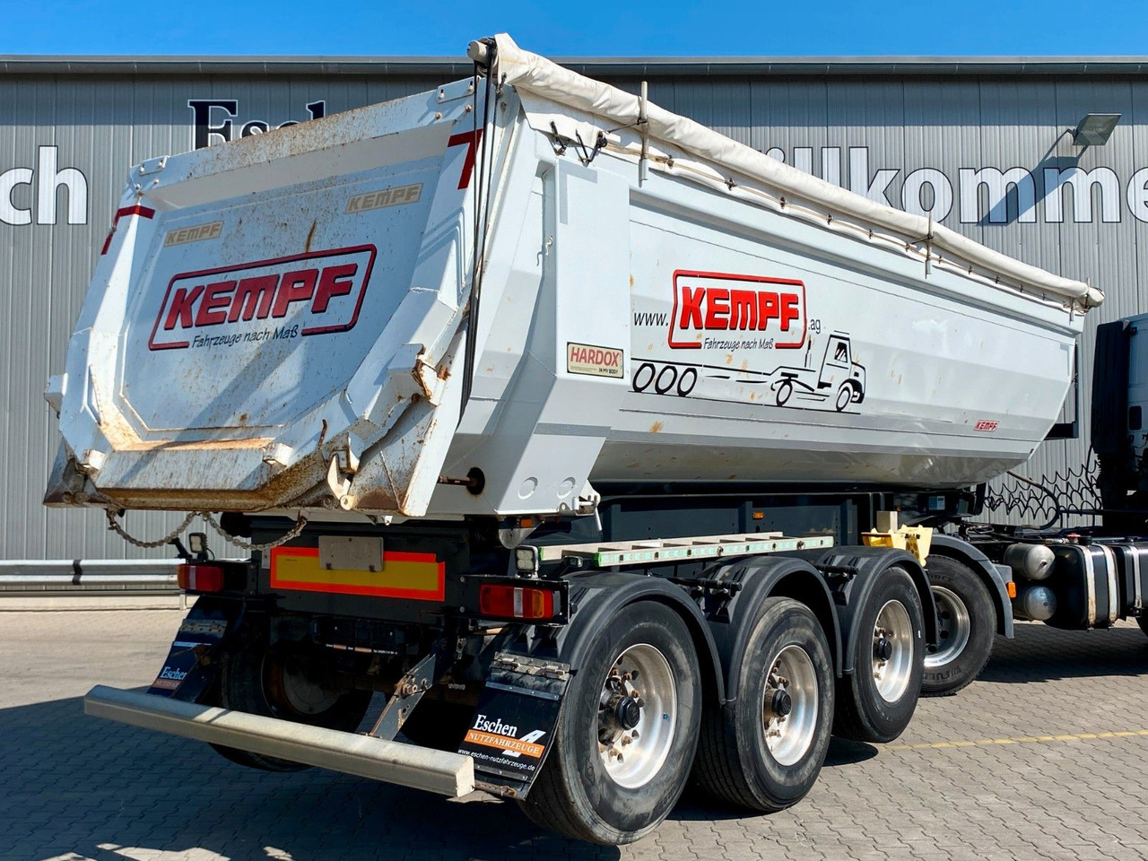 Kempf SKM 35/3 | Stahl 27m³*1+3.Achse liftbar*BPW*EBS - Sơ mi rơ moóc ben: hình 4 Kempf SKM 35/3 | Stahl 27m³*1+3.Achse liftbar*BPW*EBS - Sơ mi rơ moóc ben: hình 4