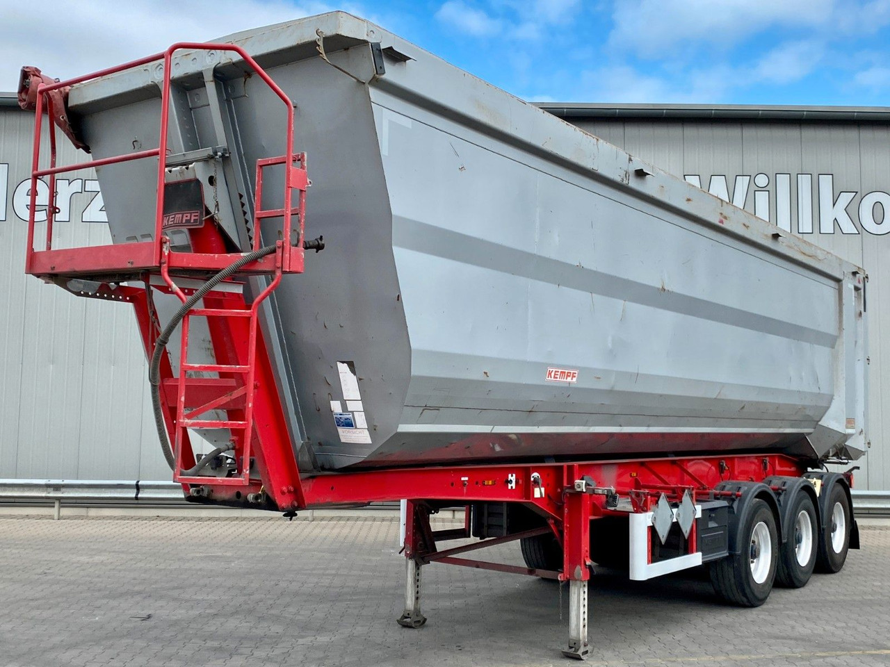 Kempf SKM 35/3 | Stahl 48m³*Getreideschieber*Lift*BPW - Sơ mi rơ moóc ben: hình 1 Kempf SKM 35/3 | Stahl 48m³*Getreideschieber*Lift*BPW - Sơ mi rơ moóc ben: hình 1