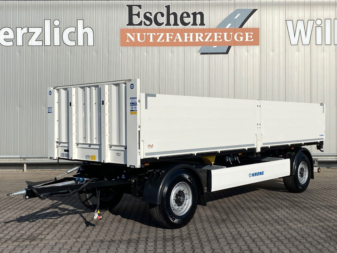 Krone AZP 18*NEW*|Pritsche*7100mm Länge*BPW*Multi-Lock - Rơ moóc thùng lửng/ Phẳng: hình 1 Krone AZP 18*NEW*|Pritsche*7100mm Länge*BPW*Multi-Lock - Rơ moóc thùng lửng/ Phẳng: hình 1
