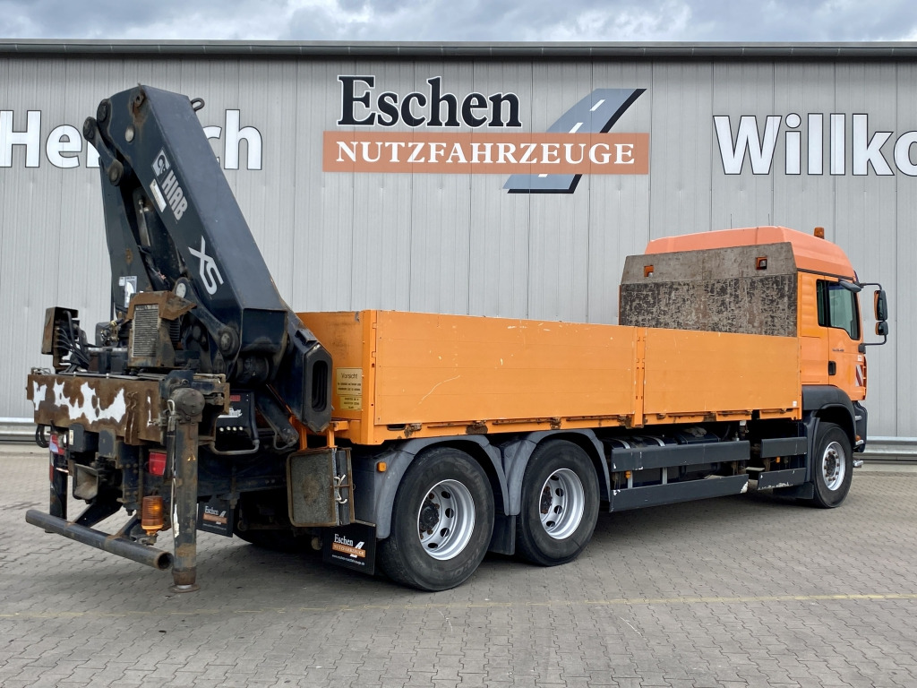 MAN TGA 26.480 6x4 BL / HIAB 377 EP-4 Faltkran - Xe tải thùng lửng/ Phẳng, Xe cẩu tự hành: hình 5 MAN TGA 26.480 6x4 BL / HIAB 377 EP-4 Faltkran - Xe tải thùng lửng/ Phẳng, Xe cẩu tự hành: hình 5