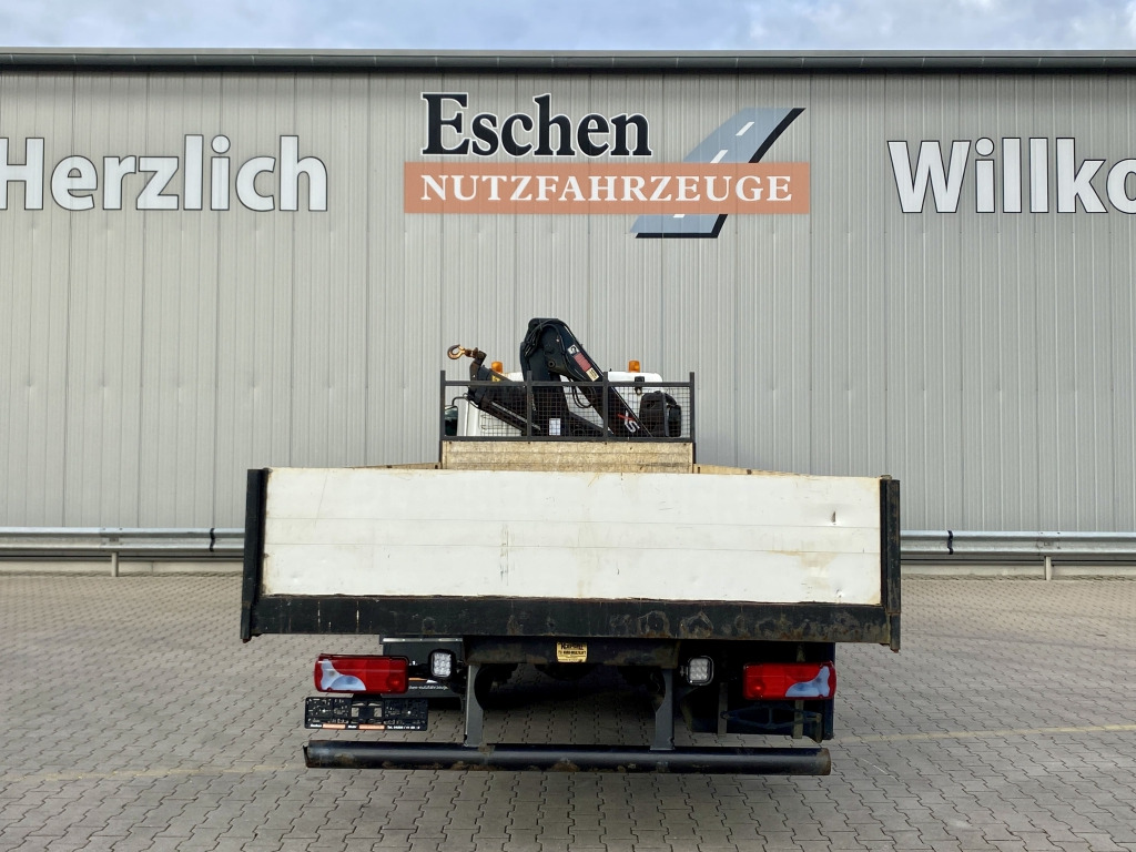 MAN TGL 12.220 4x2 BL / HIAB Faltkran - Xe tải thùng lửng/ Phẳng, Xe cẩu tự hành: hình 4 MAN TGL 12.220 4x2 BL / HIAB Faltkran - Xe tải thùng lửng/ Phẳng, Xe cẩu tự hành: hình 4