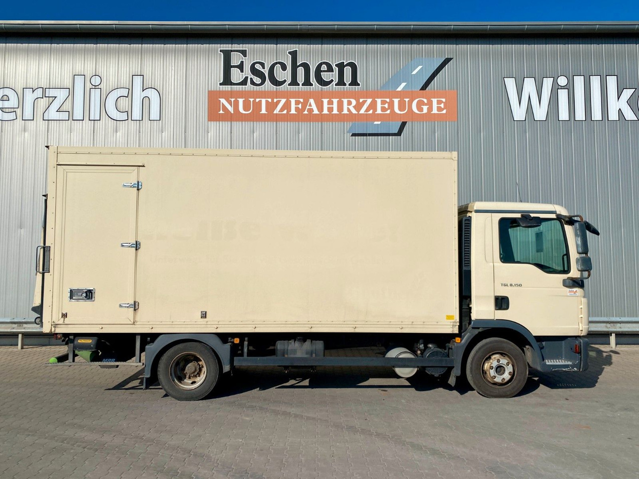 Xe tải hộp mới MAN TGL 8.150 Blatt/Blatt*5,5mKoffer*LBW*Seitentür MAN TGL 8.150 Blatt/Blatt*5,5mKoffer*LBW*Seitentür: hình 6