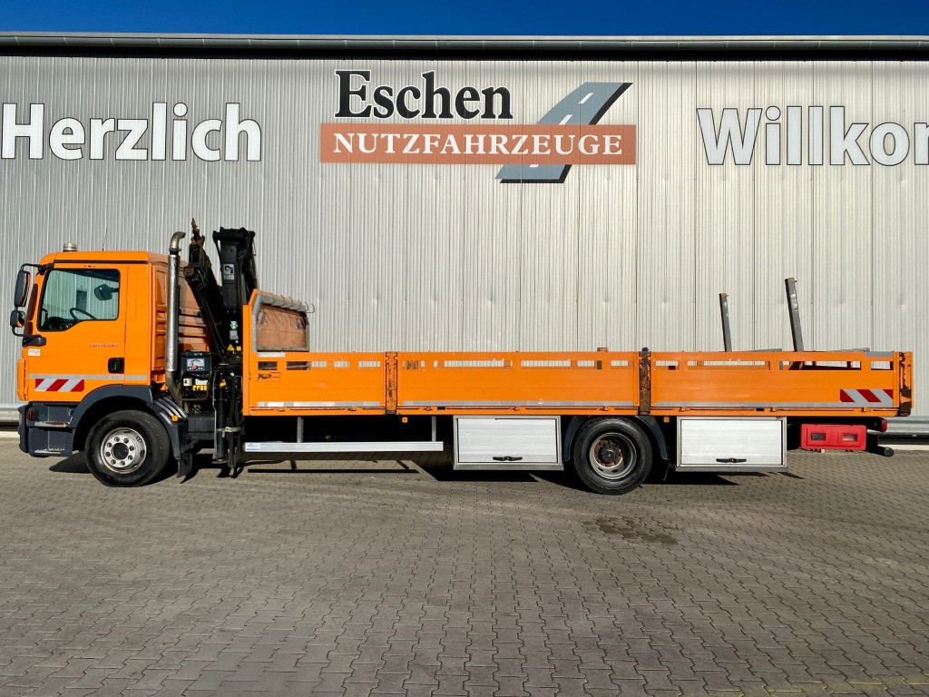 MAN TGM 15.290 4x2 BL / HIAB Faltkran - Xe tải thùng lửng/ Phẳng, Xe cẩu tự hành: hình 2 MAN TGM 15.290 4x2 BL / HIAB Faltkran - Xe tải thùng lửng/ Phẳng, Xe cẩu tự hành: hình 2