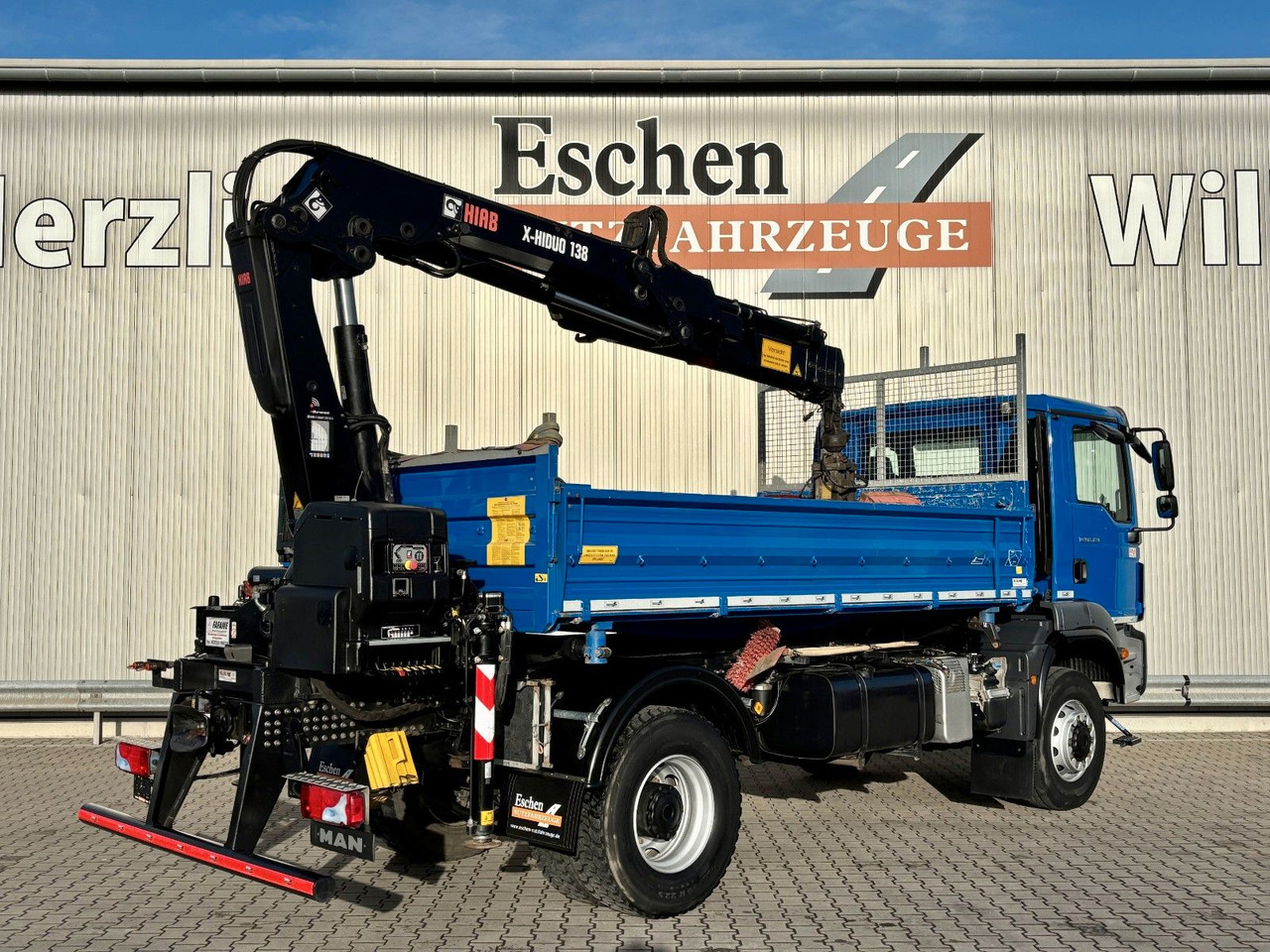 MAN TGM 18.320 4x4 BB | TÜV NEU*HIAB XHIDUO 138*FUNK - Xe ben, Xe cẩu tự hành: hình 5 MAN TGM 18.320 4x4 BB | TÜV NEU*HIAB XHIDUO 138*FUNK - Xe ben, Xe cẩu tự hành: hình 5
