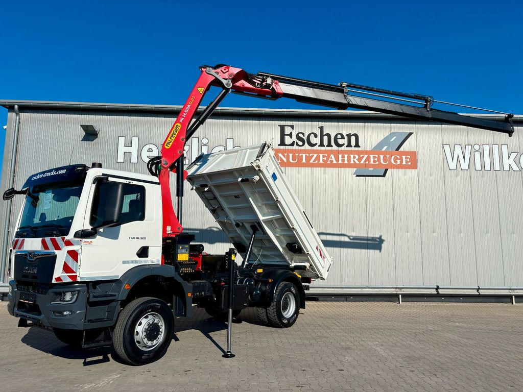 MAN TGM 18.320 4x4BB MEILLER*Palfinger PK 14.501 - Xe ben, Xe cẩu tự hành: hình 2 MAN TGM 18.320 4x4BB MEILLER*Palfinger PK 14.501 - Xe ben, Xe cẩu tự hành: hình 2