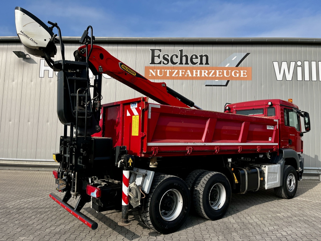 Xe ben, Xe cẩu tự hành MAN TGS 26.460 6x4 BB / Palfinger M12L83 Kran: hình 6