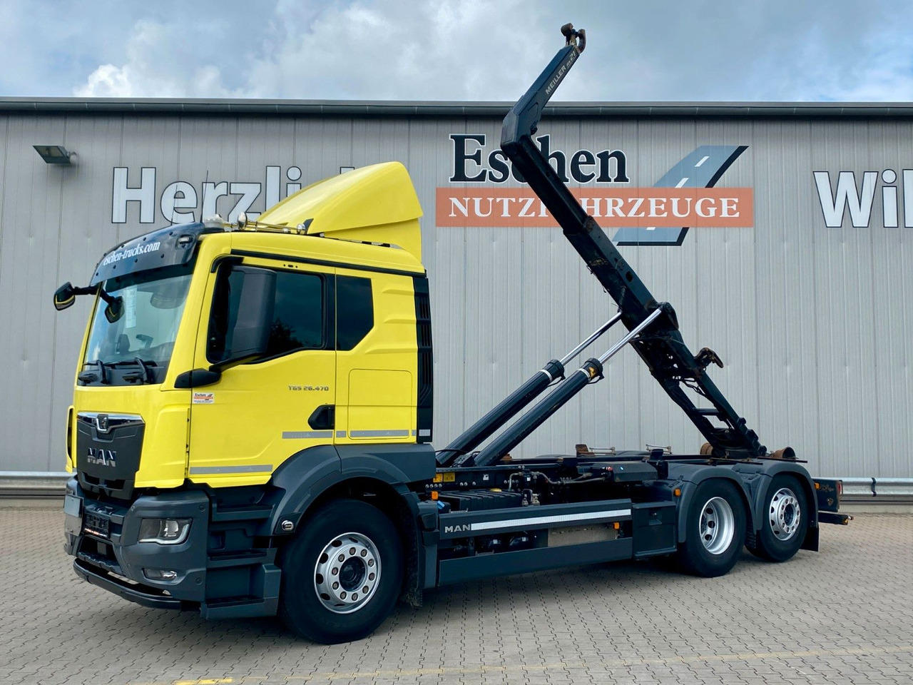 MAN TGS 26.470 6x2-4|MEILLER RS 21.65H*FUNK*Retarder - Xe tải nâng móc: hình 1 MAN TGS 26.470 6x2-4|MEILLER RS 21.65H*FUNK*Retarder - Xe tải nâng móc: hình 1