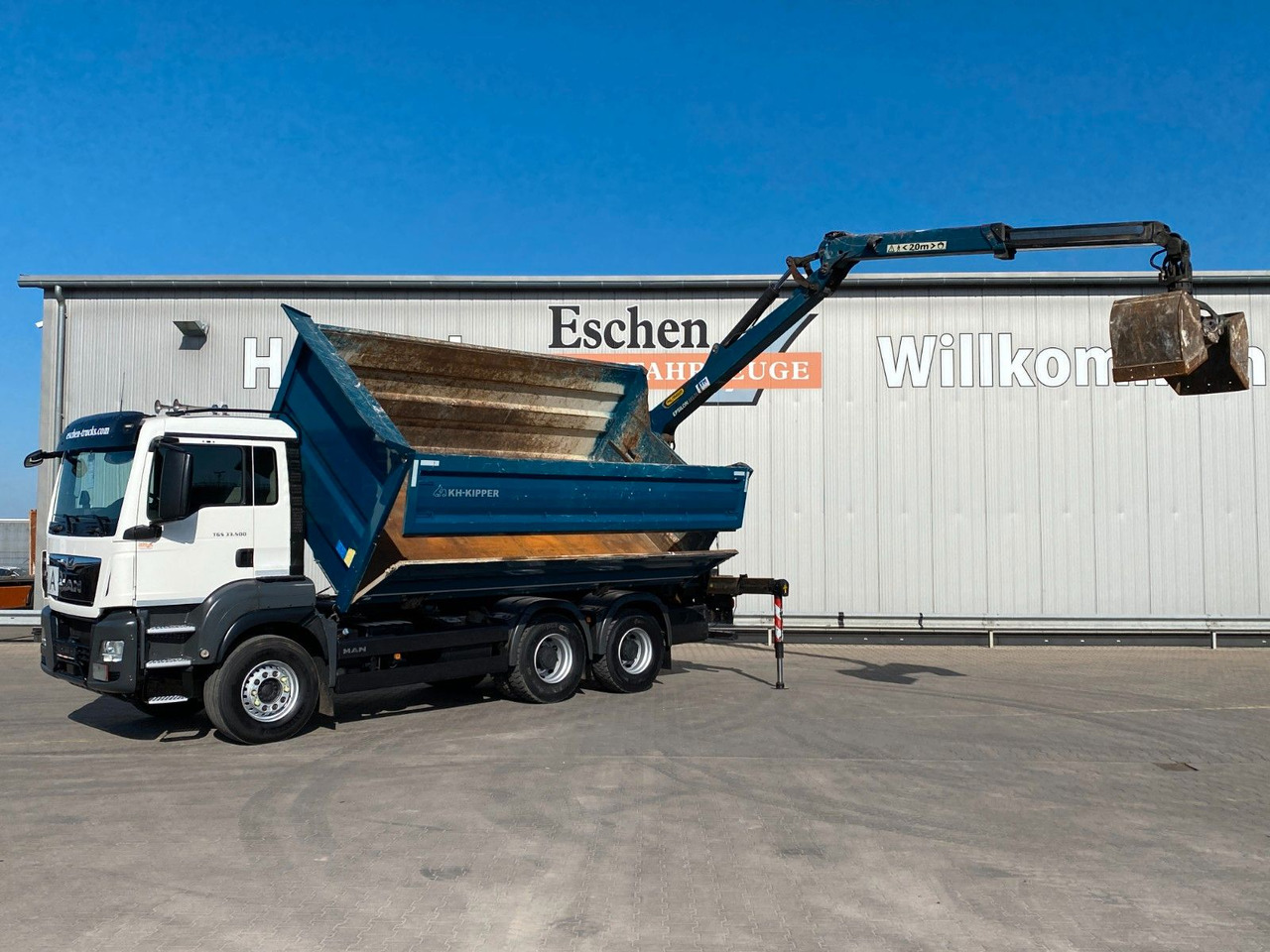 MAN TGS 33.500 6x4 BB | Palfinger M12L80*Bordmatik MAN TGS 33.500 6x4 BB | Palfinger M12L80*Bordmatik - Xe ben, Xe cẩu tự hành: hình 1 MAN TGS 33.500 6x4 BB | Palfinger M12L80*Bordmatik MAN TGS 33.500 6x4 BB | Palfinger M12L80*Bordmatik - Xe ben, Xe cẩu tự hành: hình 1
