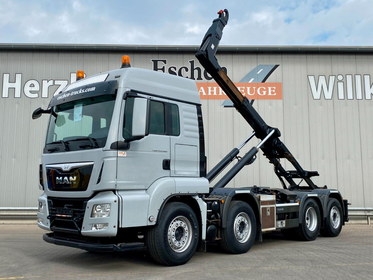 MAN TGS 35.480 8x2-6| Palift Haken*LX-Cab*Navi*Klima - Xe tải nâng móc: hình 2 MAN TGS 35.480 8x2-6| Palift Haken*LX-Cab*Navi*Klima - Xe tải nâng móc: hình 2