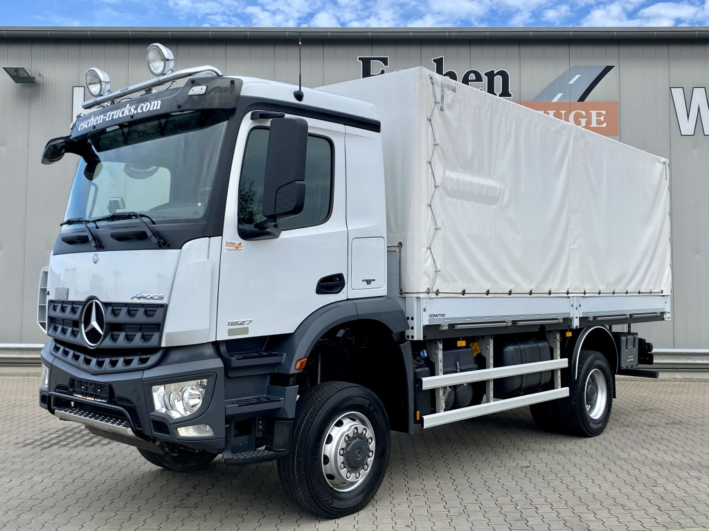 Mercedes-Benz 1827 BB A 4x4 Arocs - Xe tải thùng mui bạt: hình 1 Mercedes-Benz 1827 BB A 4x4 Arocs - Xe tải thùng mui bạt: hình 1