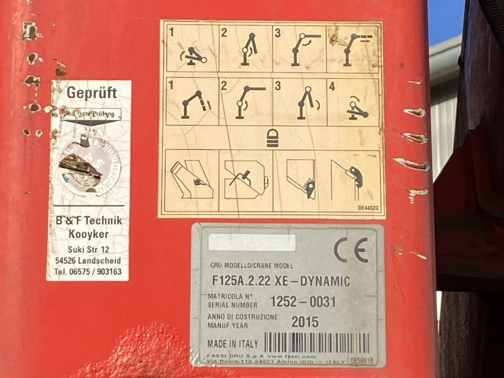 Mercedes-Benz 1832 4x2 / Fassi Kran - Xe ben, Xe cẩu tự hành: hình 3 Mercedes-Benz 1832 4x2 / Fassi Kran - Xe ben, Xe cẩu tự hành: hình 3