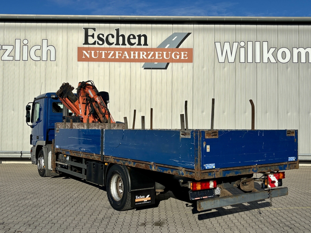 Mercedes-Benz 1832 L / Terex 85.2-A3 Faltkran - Xe tải thùng lửng/ Phẳng, Xe cẩu tự hành: hình 4 Mercedes-Benz 1832 L / Terex 85.2-A3 Faltkran - Xe tải thùng lửng/ Phẳng, Xe cẩu tự hành: hình 4