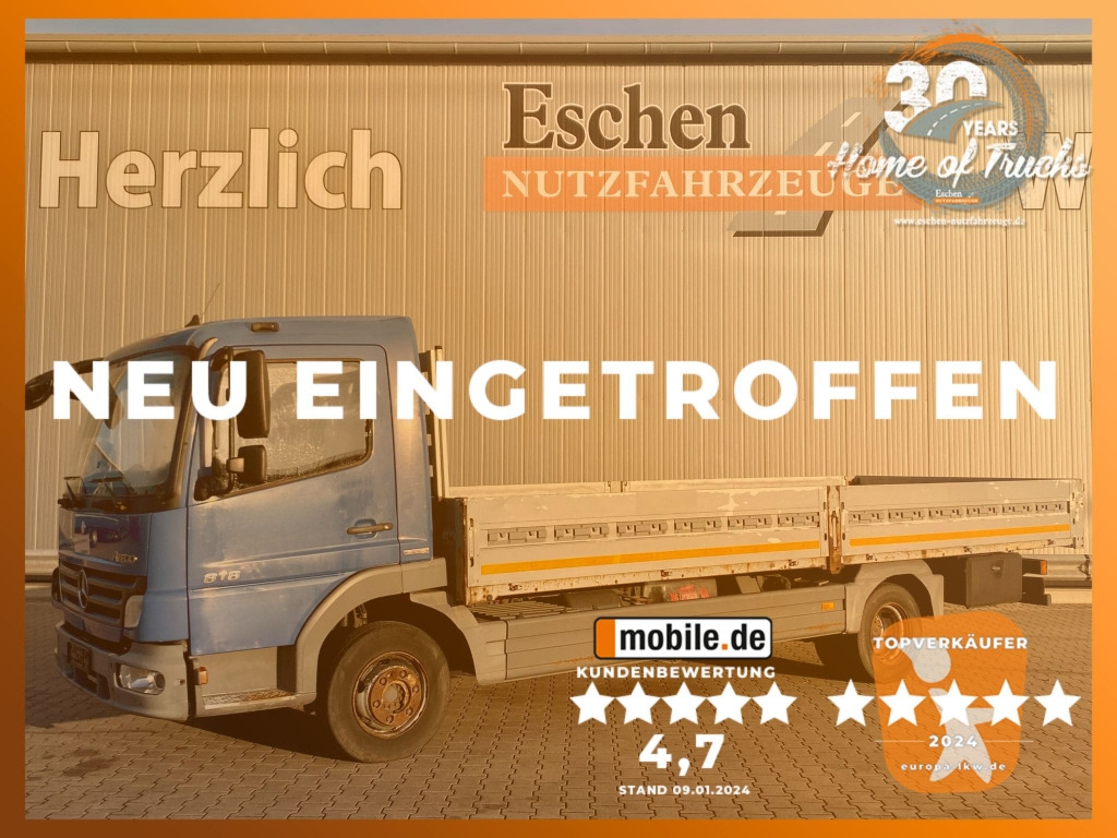 Mercedes-Benz 818 Atego - Xe tải thùng lửng/ Phẳng: hình 1 Mercedes-Benz 818 Atego - Xe tải thùng lửng/ Phẳng: hình 1