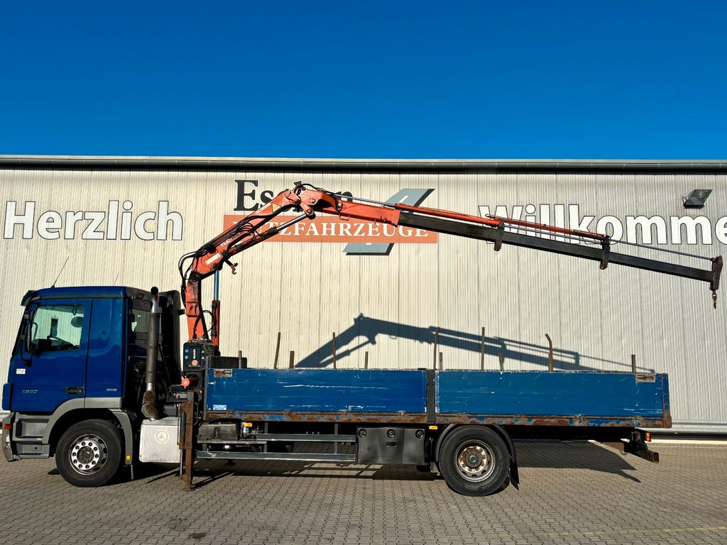Mercedes-Benz Actros 1832 I Terex 85.2A3*9,10m*Telligent*Klima - Xe tải thùng lửng/ Phẳng, Xe cẩu tự hành: hình 2 Mercedes-Benz Actros 1832 I Terex 85.2A3*9,10m*Telligent*Klima - Xe tải thùng lửng/ Phẳng, Xe cẩu tự hành: hình 2