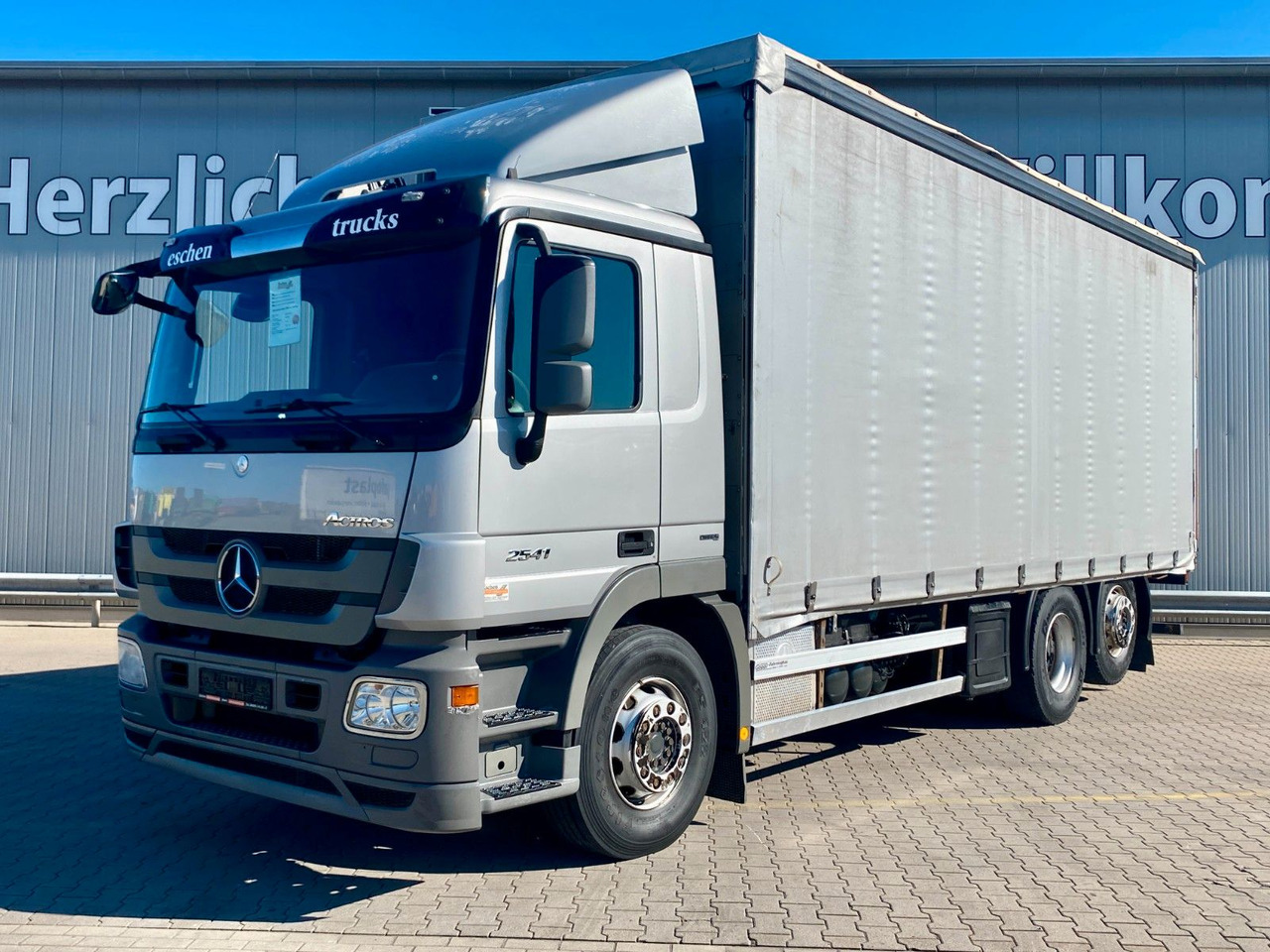 Mercedes-Benz Actros 2541| beidseitig Gardine*Edscha*AHK*Klima - Xe tải thùng mui bạt: hình 1 Mercedes-Benz Actros 2541| beidseitig Gardine*Edscha*AHK*Klima - Xe tải thùng mui bạt: hình 1