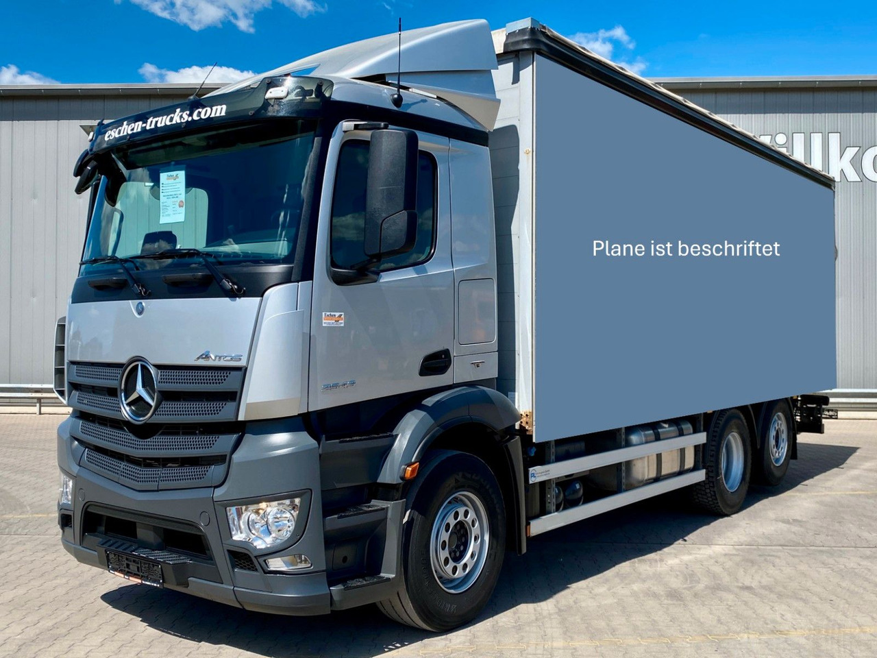 Mercedes-Benz Antos 2543 | BÄR LBW*2x Schiebegardine*Kamera*AC - Xe tải thùng mui bạt: hình 1 Mercedes-Benz Antos 2543 | BÄR LBW*2x Schiebegardine*Kamera*AC - Xe tải thùng mui bạt: hình 1