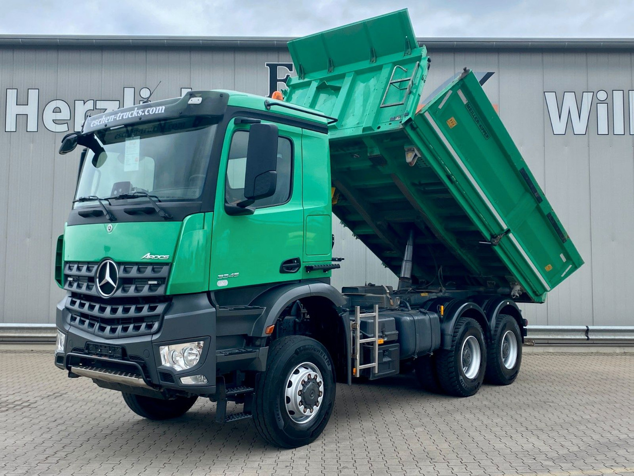 Mercedes-Benz Arocs 3345 6x6 | MEILLER*Bordmatik*Blatt*AHK+Oel - Xe ben: hình 1 Mercedes-Benz Arocs 3345 6x6 | MEILLER*Bordmatik*Blatt*AHK+Oel - Xe ben: hình 1