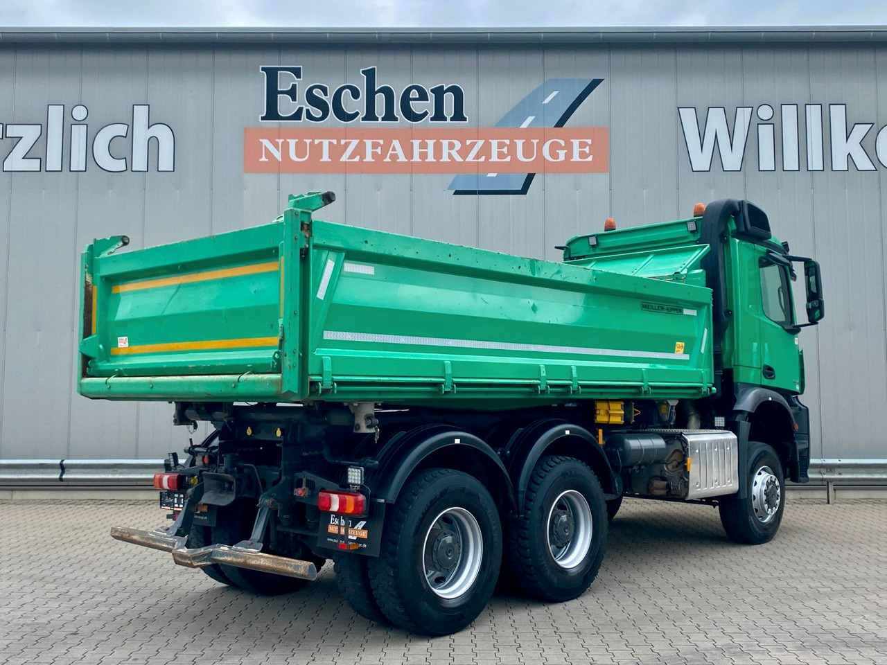 Xe ben Mercedes-Benz Arocs 3345 6x6 | MEILLER*Bordmatik*Blatt*AHK+Oel: hình 6