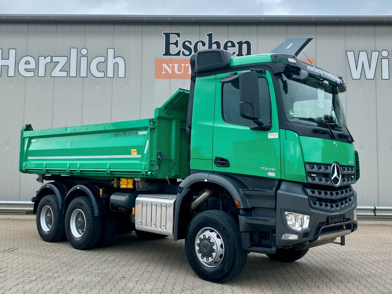 Xe ben Mercedes-Benz Arocs 3345 6x6 | MEILLER*Bordmatik*Blatt*AHK+Oel: hình 8
