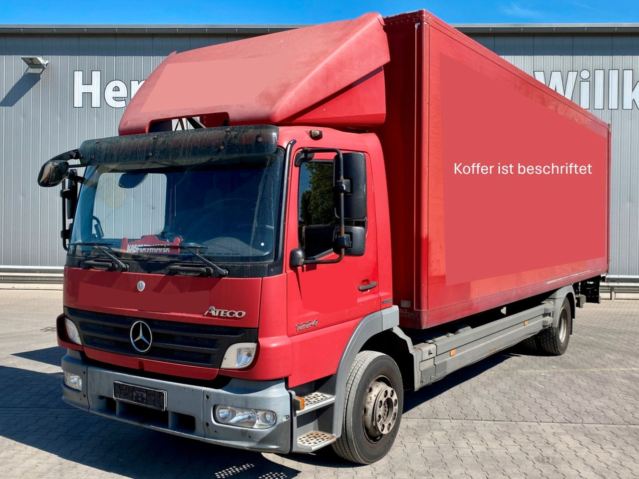 Mercedes-Benz Atego 1224 | BÄR LBW 1,50to*3x Sitze*Klima*AHK - Xe tải hộp: hình 1 Mercedes-Benz Atego 1224 | BÄR LBW 1,50to*3x Sitze*Klima*AHK - Xe tải hộp: hình 1