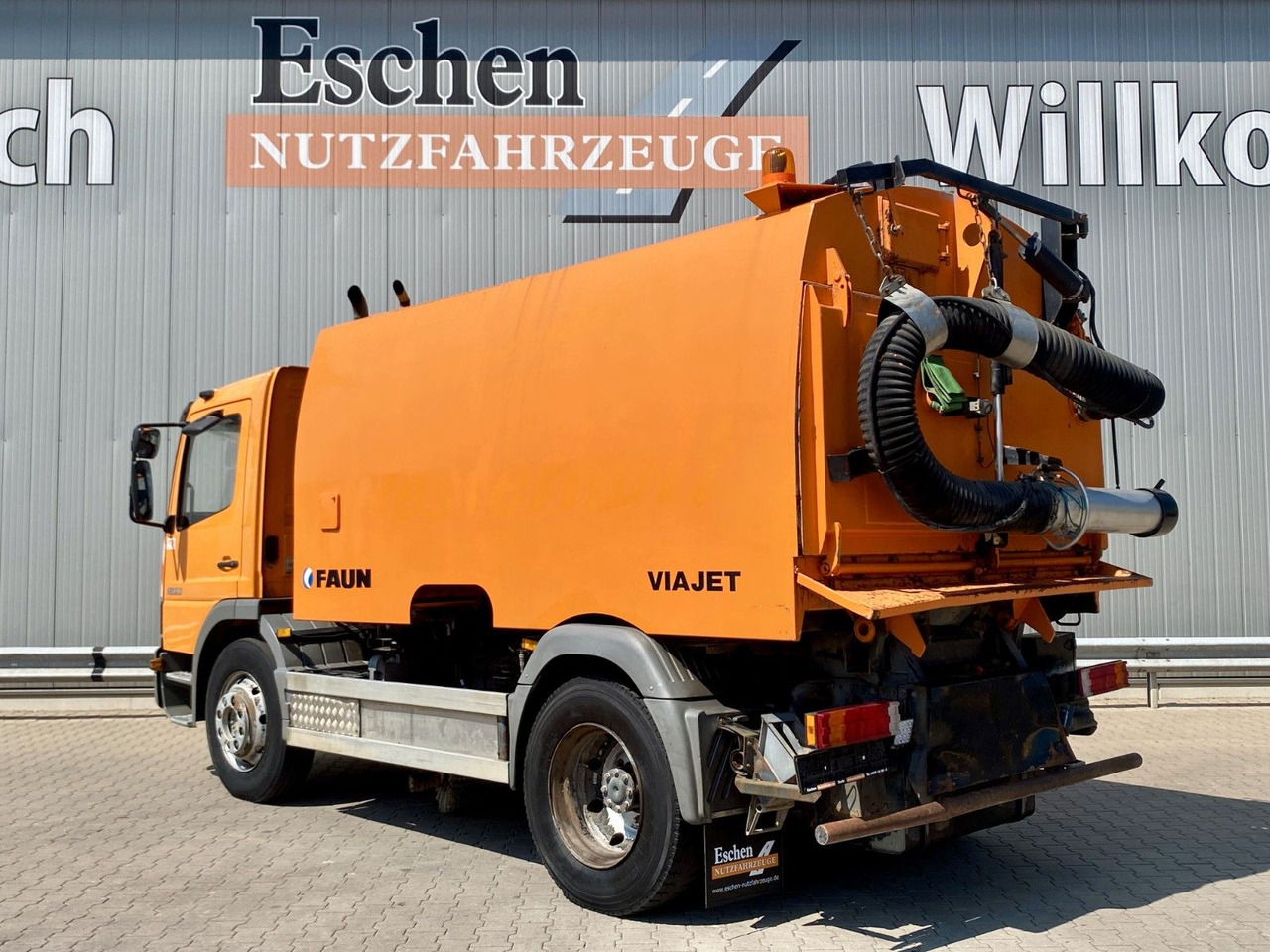 Mercedes-Benz Atego 1523| Faun Viajet 6R*Klima*manuell*1.Hand! - Xe quét đường: hình 3 Mercedes-Benz Atego 1523| Faun Viajet 6R*Klima*manuell*1.Hand! - Xe quét đường: hình 3