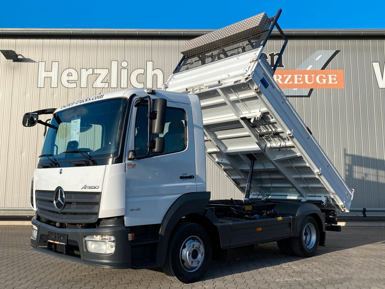 Mercedes-Benz Atego NEW 816 K MEILLER-3-S-Kipper*Klima*3 Sitze - Xe ben nhỏ: hình 2 Mercedes-Benz Atego NEW 816 K MEILLER-3-S-Kipper*Klima*3 Sitze - Xe ben nhỏ: hình 2