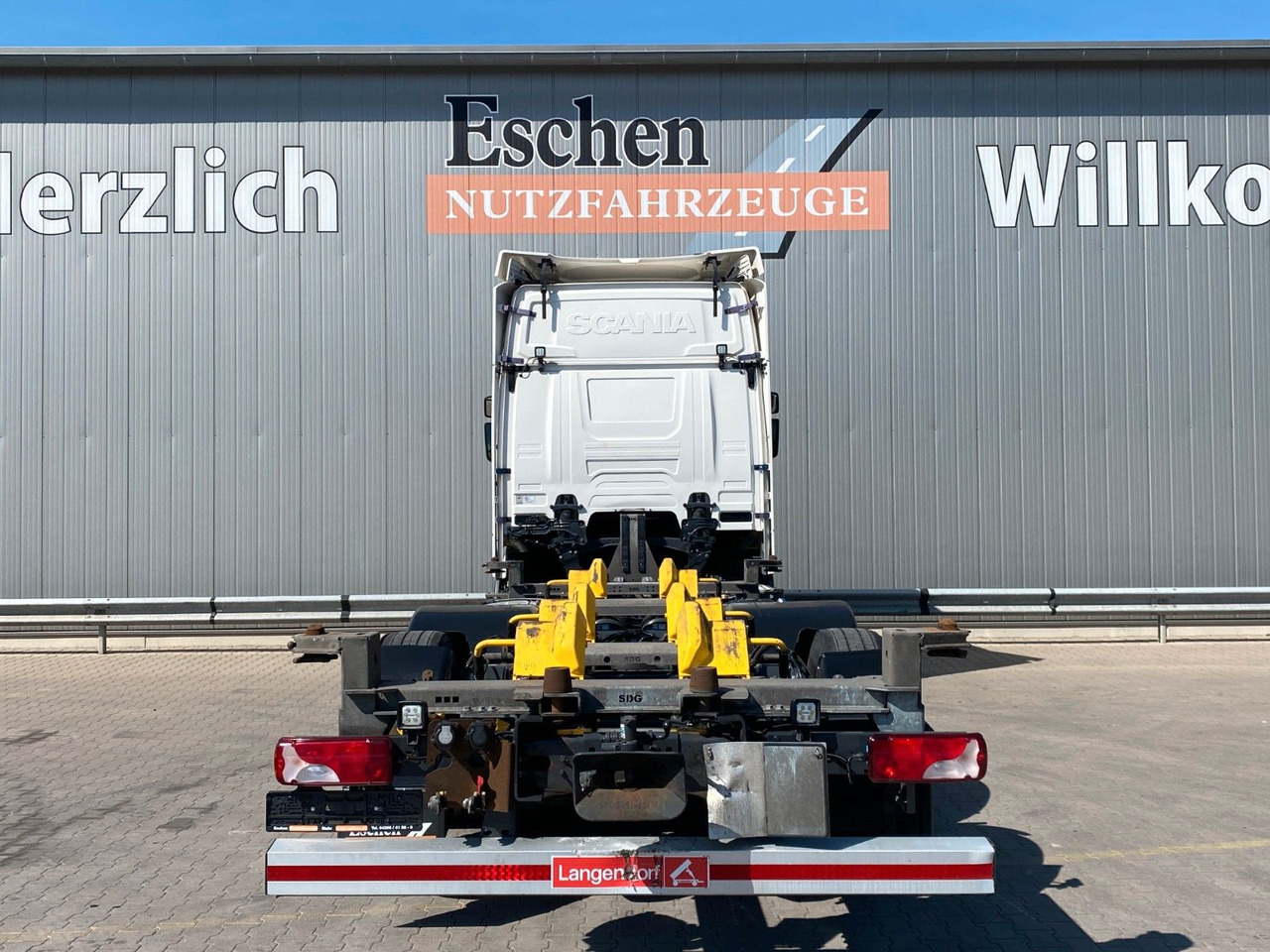 Scania R 450 B 6x2*4 BDF|Retarder*AHK*Lift*SDG Wechsler - Xe chở container/ Xe tải hoán đổi thân: hình 4 Scania R 450 B 6x2*4 BDF|Retarder*AHK*Lift*SDG Wechsler - Xe chở container/ Xe tải hoán đổi thân: hình 4
