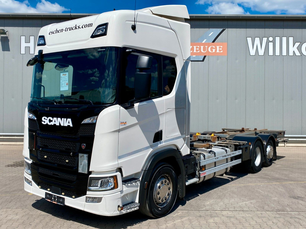 Scania R 450 B 6x2*4 | LBW 1,50to.*AHK*Retarder*Navi*AC - Xe chở container/ Xe tải hoán đổi thân: hình 1 Scania R 450 B 6x2*4 | LBW 1,50to.*AHK*Retarder*Navi*AC - Xe chở container/ Xe tải hoán đổi thân: hình 1