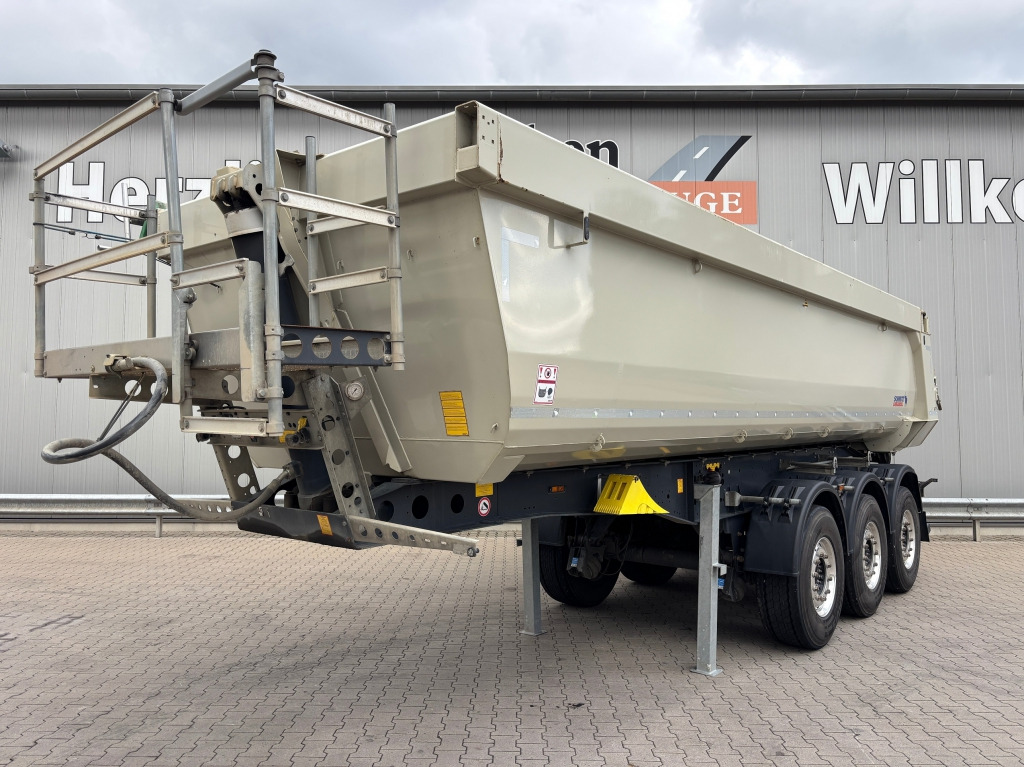 Schmitz SCB S3D / Stahl-Halbschalenmulde - Sơ mi rơ moóc ben: hình 1 Schmitz SCB S3D / Stahl-Halbschalenmulde - Sơ mi rơ moóc ben: hình 1