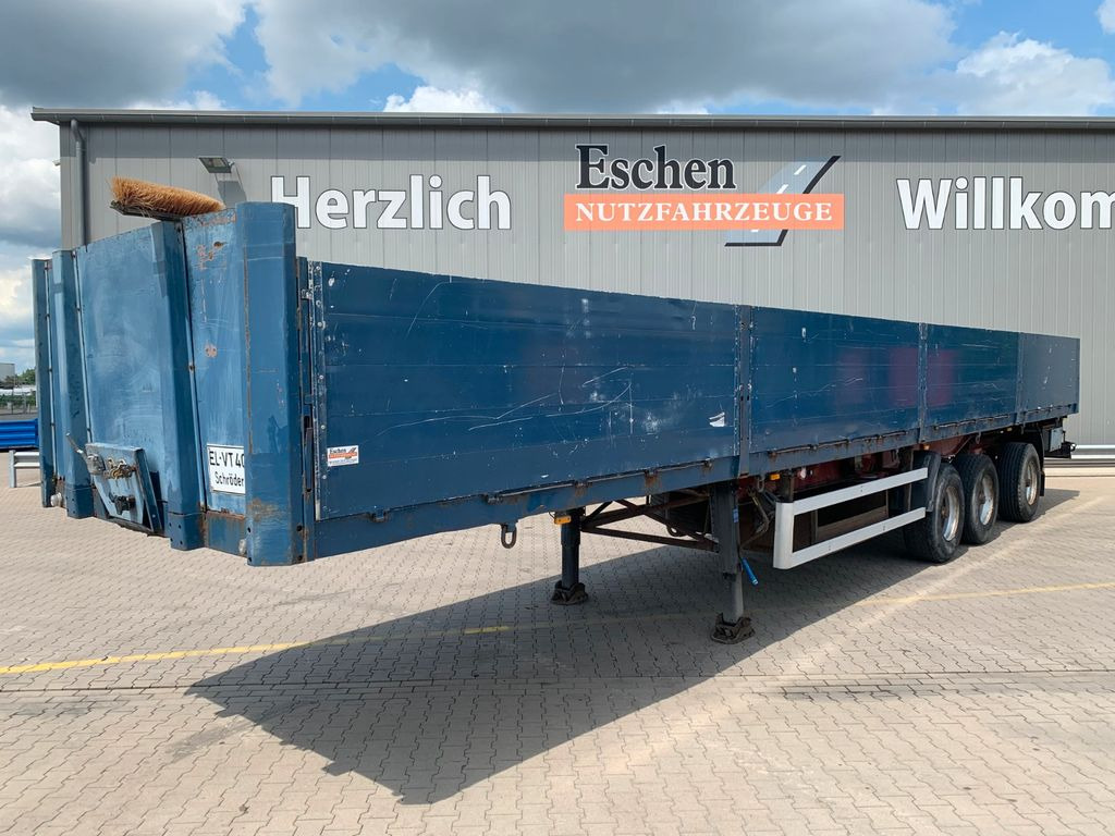 Schröder | Duomatic*Luft-Lift*ABS - Sơ mi rơ moóc thùng lửng/ Phẳng: hình 1 Schröder | Duomatic*Luft-Lift*ABS - Sơ mi rơ moóc thùng lửng/ Phẳng: hình 1
