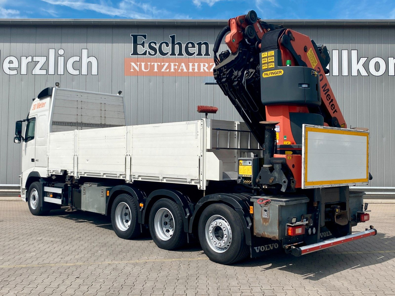 Volvo FH460 8x4 Palfinger PK53002SH+JIB+Seilwinde - Xe tải thùng lửng/ Phẳng, Xe cẩu tự hành: hình 3 Volvo FH460 8x4 Palfinger PK53002SH+JIB+Seilwinde - Xe tải thùng lửng/ Phẳng, Xe cẩu tự hành: hình 3